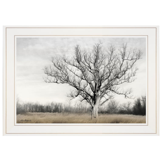 "Earth & Sky" by Lori Deiter, Ready to Hang Framed Print, White Frame