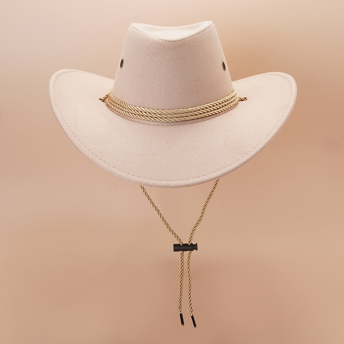 Western Cowboy Hat Vintage Jazz Hat Outdoor Fishing Cowgirl Sun Hat Wide Brim Summer Sunscreen Travel Beach Hat