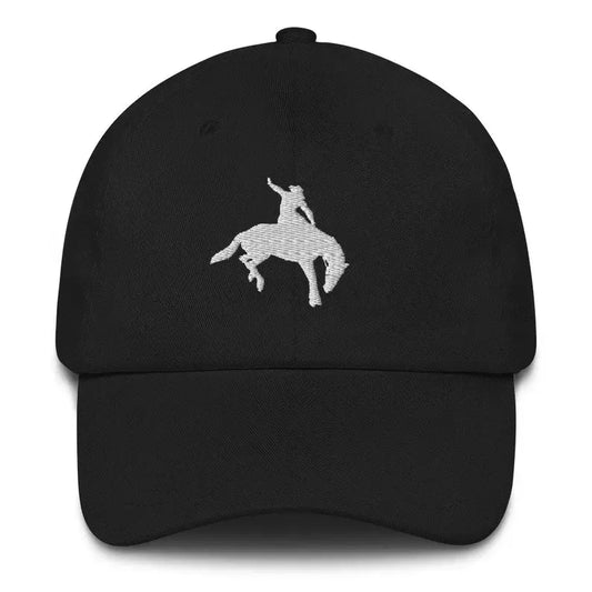 Rodeo Hat - Bronco Hat - Bucking Bronco Hat - Cowboy Cap