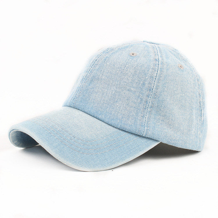 Men's sunshade baseball cap outdoor sunscreen breathable denim cap