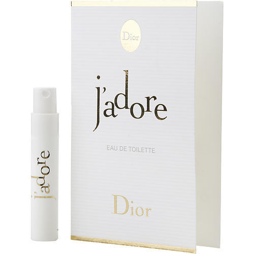 JADORE by Christian Dior EDT SPRAY VIAL ON CARD