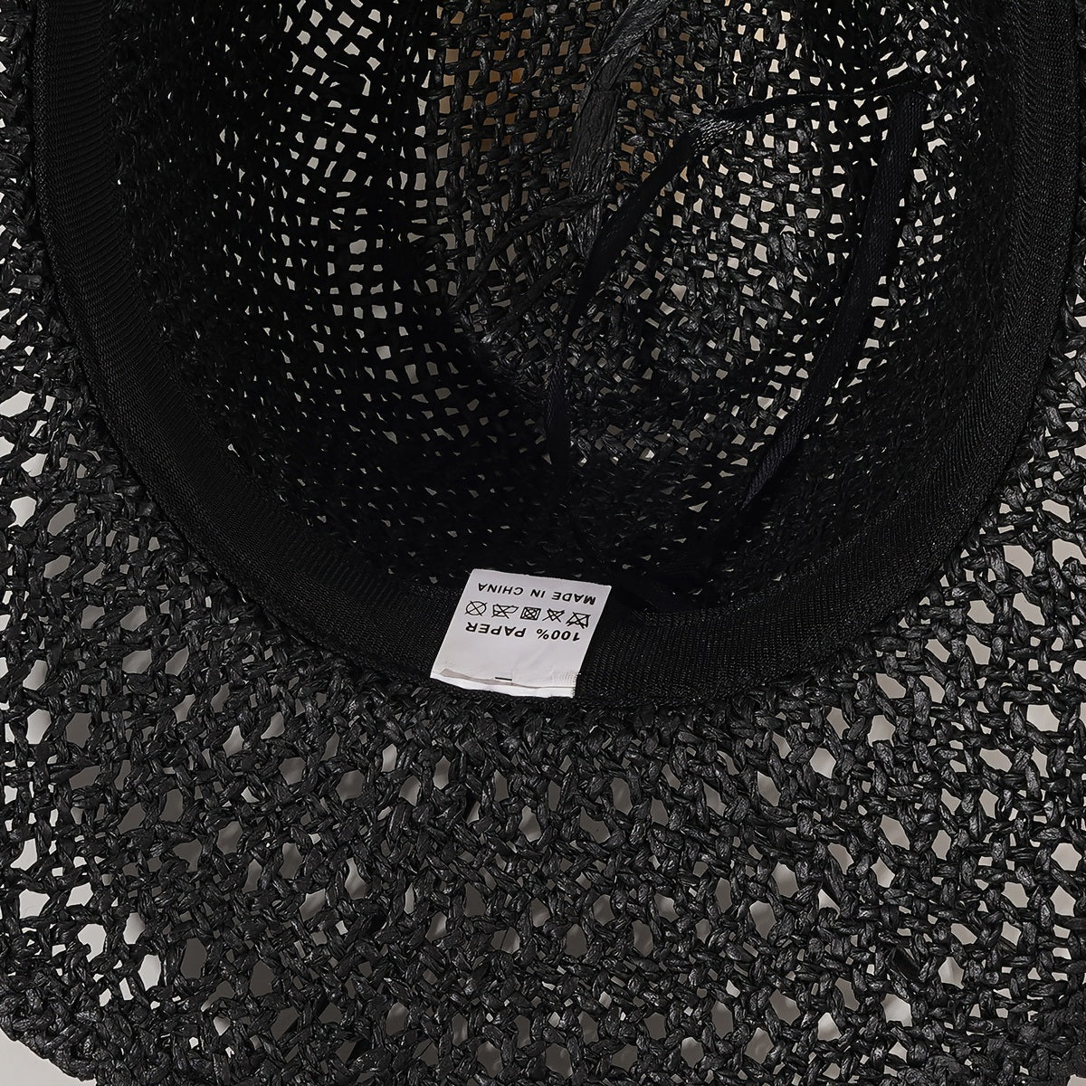 Men's And Women's Cowboy Hat British Retro New Summer Hollow Cow Head Belt Hat Sunscreen Sunscreen Woven Straw Hat