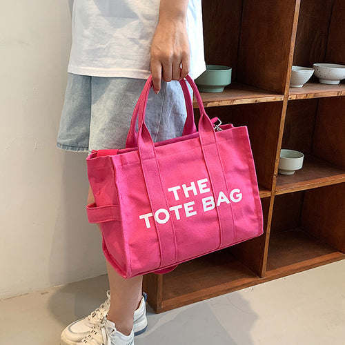 Luxury Designer The Tote Bag For Women Large Capacity Canvas Handbags