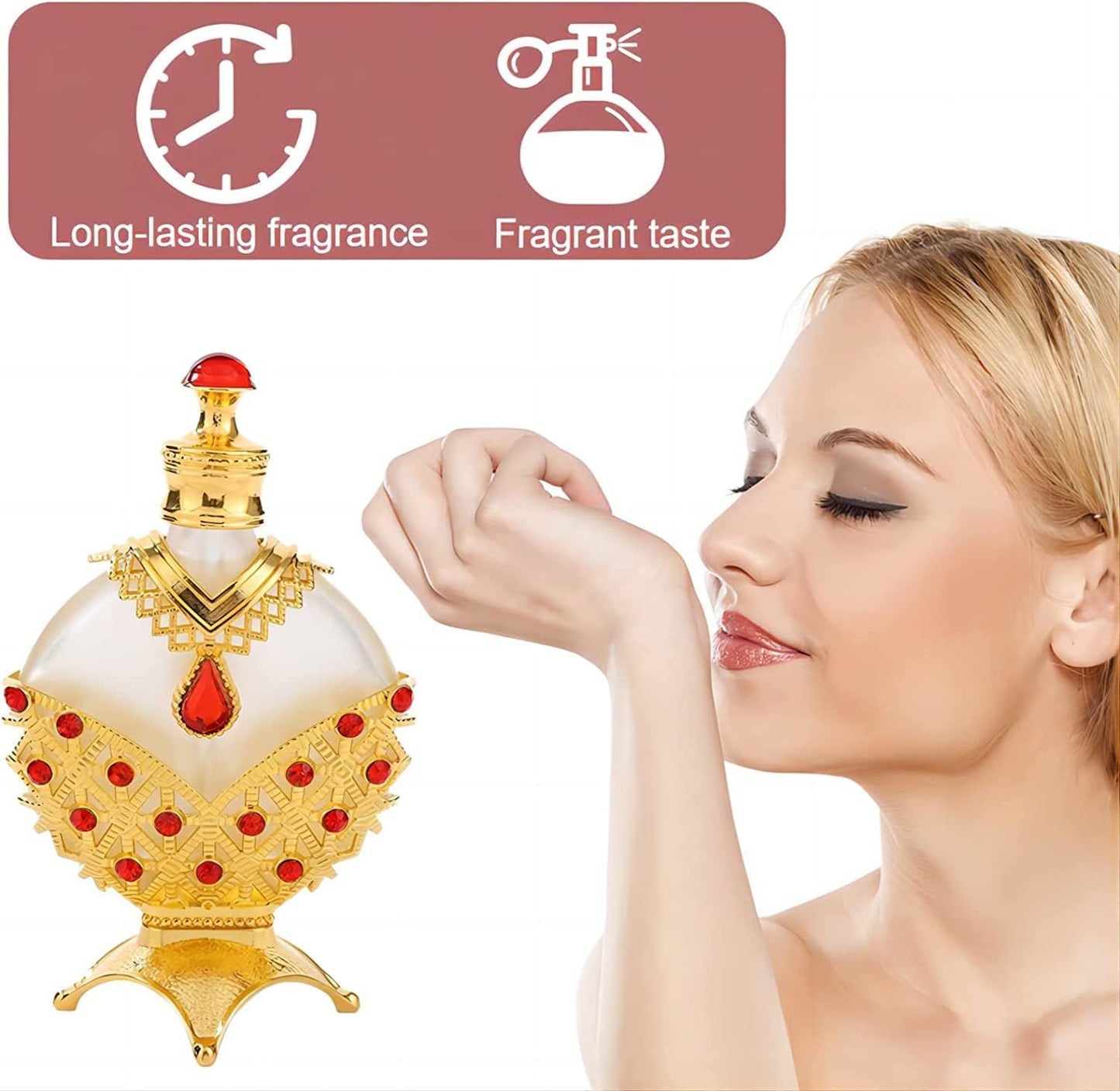 Concentrated Perfume Oil, Gold Perfume Oil, Arabian Perfume for Women
