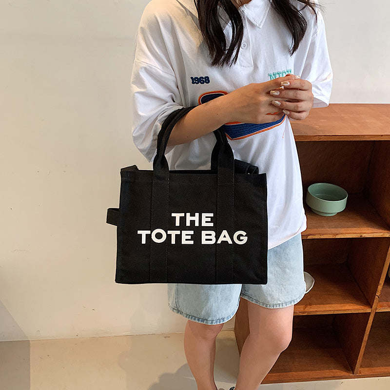 Luxury Designer The Tote Bag For Women Large Capacity Canvas Handbags