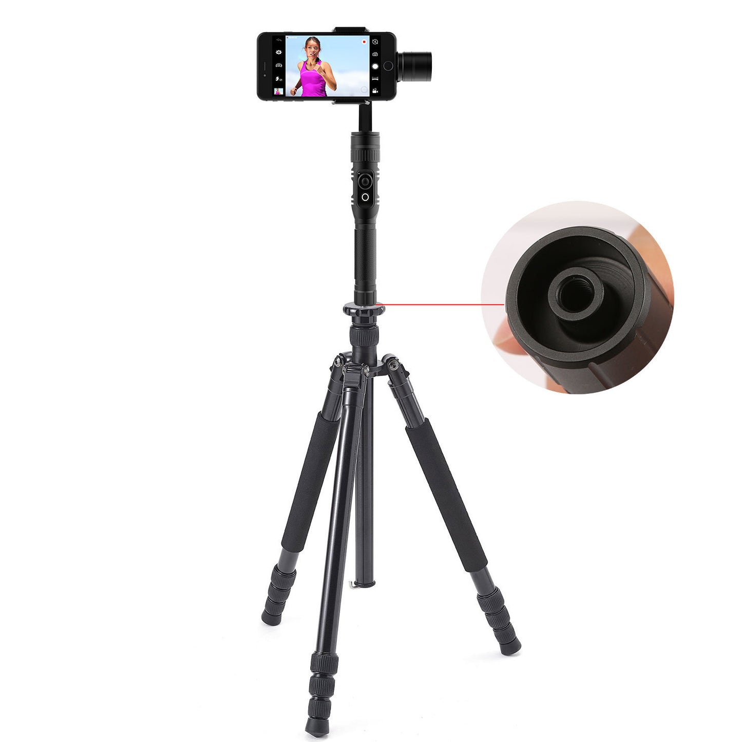 3-Axis Handheld Gimbal Stabilizer for Smartphones up to 6'