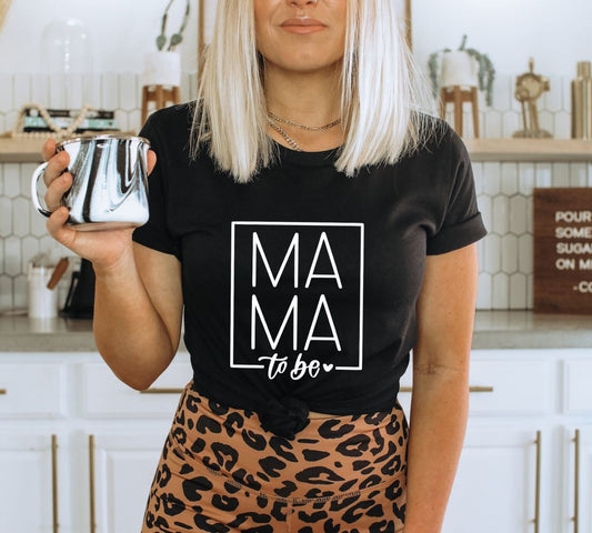 Mama To Be T-shirt, Retro Mama Shirt, Mommy Shirt, Mom Summer Gift, Maternity Top, Mother's Day Shirt, Pregnancy Announcement Tee