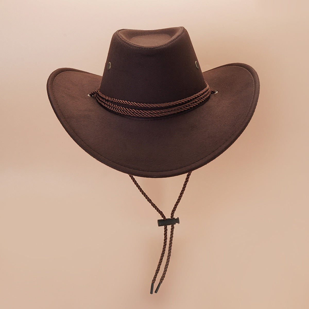 Western Cowboy Hat Vintage Jazz Hat Outdoor Fishing Cowgirl Sun Hat Wide Brim Summer Sunscreen Travel Beach Hat
