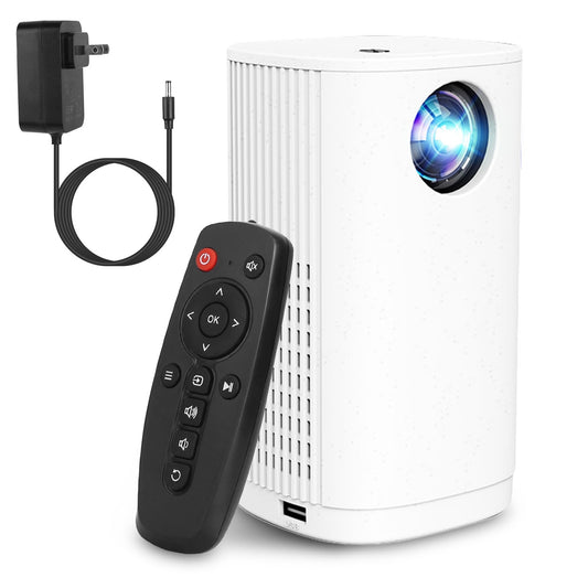 WiFi Mini Projector Portable 1080P Projector Phone Projector Home Movie Projector Compatible with IOS Android iPads U Disk
