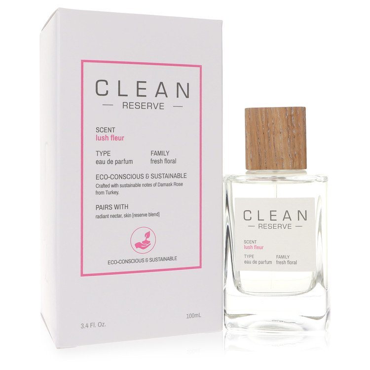 Clean Reserve Lush Fleur by Clean Eau De Parfum Spray 3.4 oz