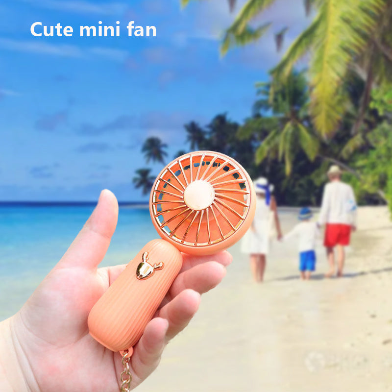 Mini Fan USB Rechargeable Portable Hand Fan