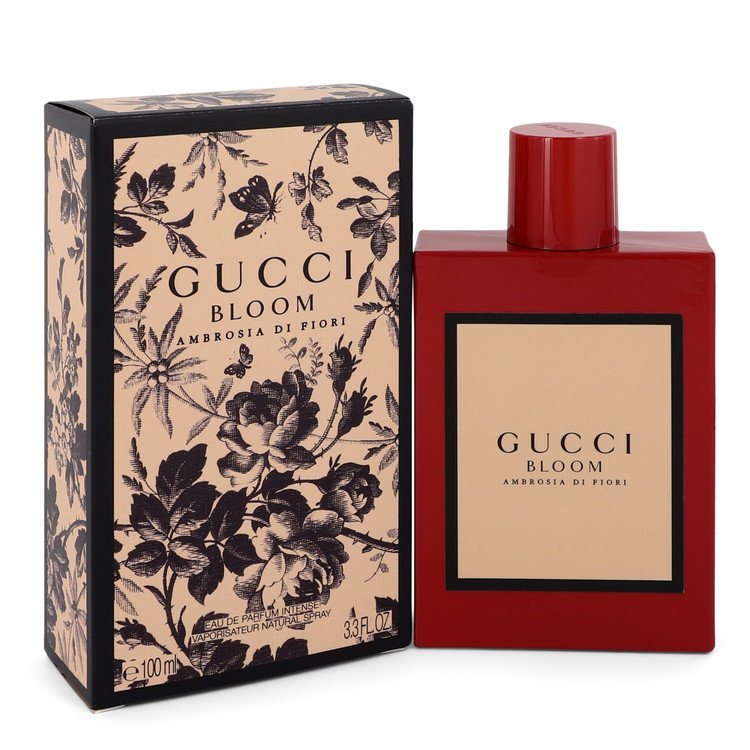 Gucci Bloom Ambrosia Di Fiori por Gucci Eau De Parfum Intense Spray 3.3 oz