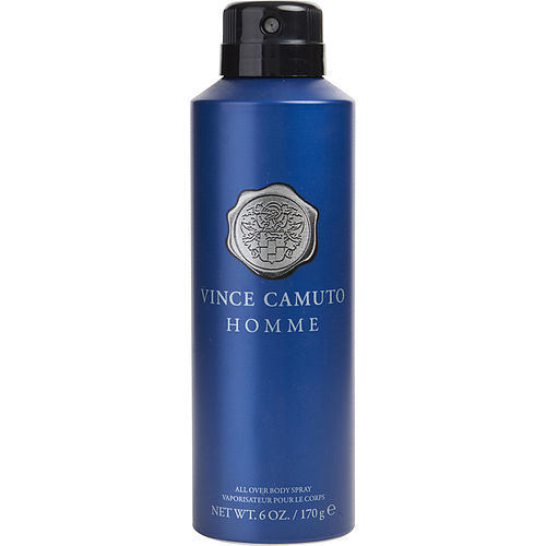 VINCE CAMUTO HOMME by Vince Camuto ALL OVER BODY SPRAY 6 OZ