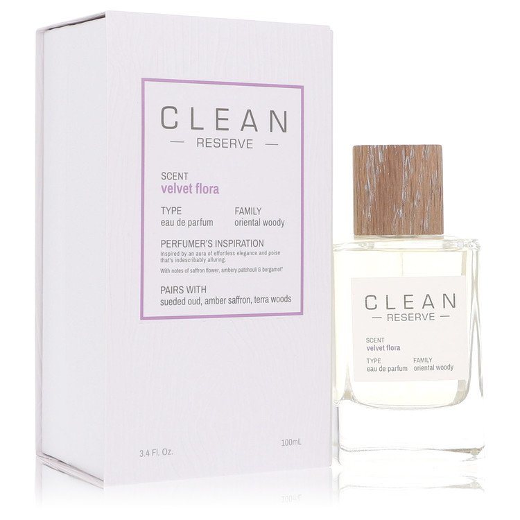 Clean Reserve Velvet Flora by Clean Eau De Parfum Spray 3.4 oz