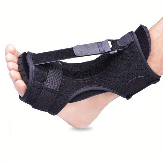 1pc Adjustable Foot Inversion Corrector; Plantar Fascia Foot Support Stabilizer; Night Splint Pain Relief