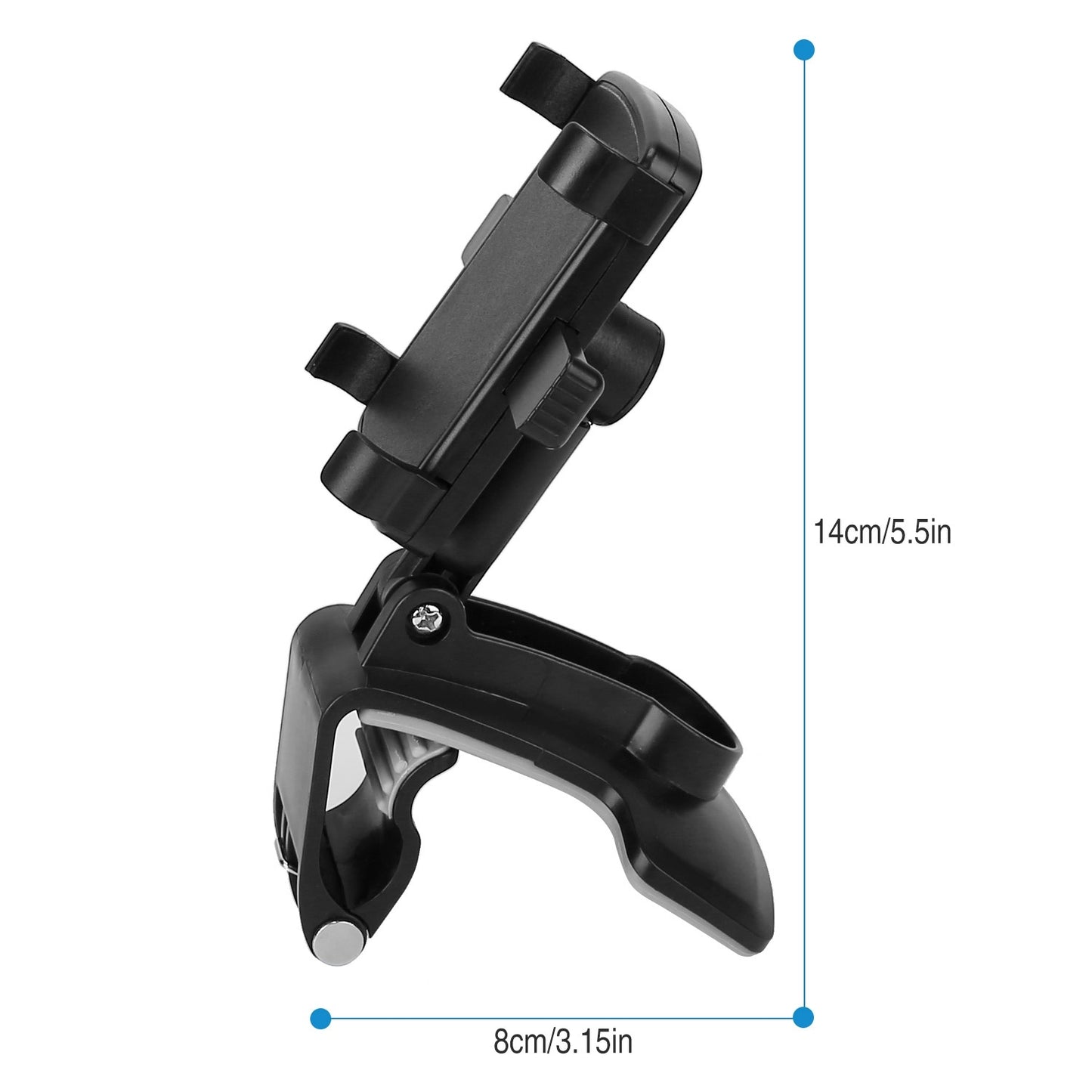 Car Dashboard Phone Stand Car Phone Holder Non-slip 360°Rotation Dashboard Phone Holder Suitable For 3-7in Cell Phone