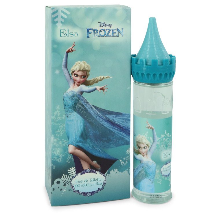 Disney Frozen Elsa by Disney Eau De Toilette Spray (Embalaje Castillo) 3.4 oz