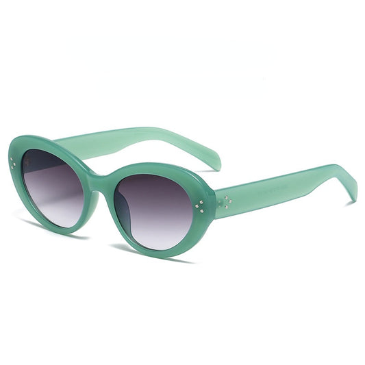 Fashion Pilot Sunglasses Women Polygonal Glasses Retro Sunglass Men Double Bridge Eyewear UV400 Sun Glass Gradient Shades