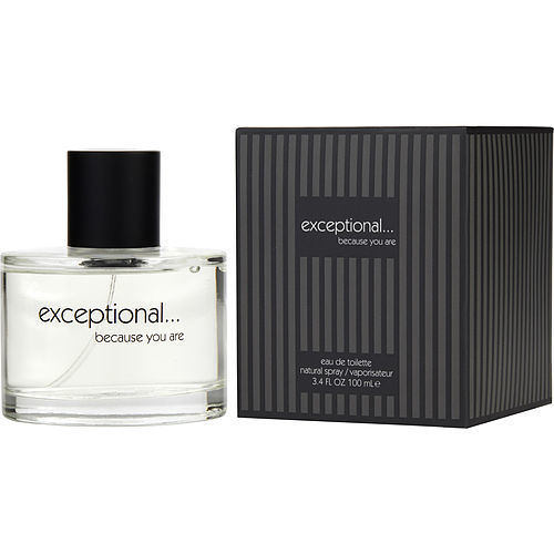 EXCEPTIONAL-BECAUSE YOU ARE by Exceptional Parfums EDT SPRAY 3.4 OZ