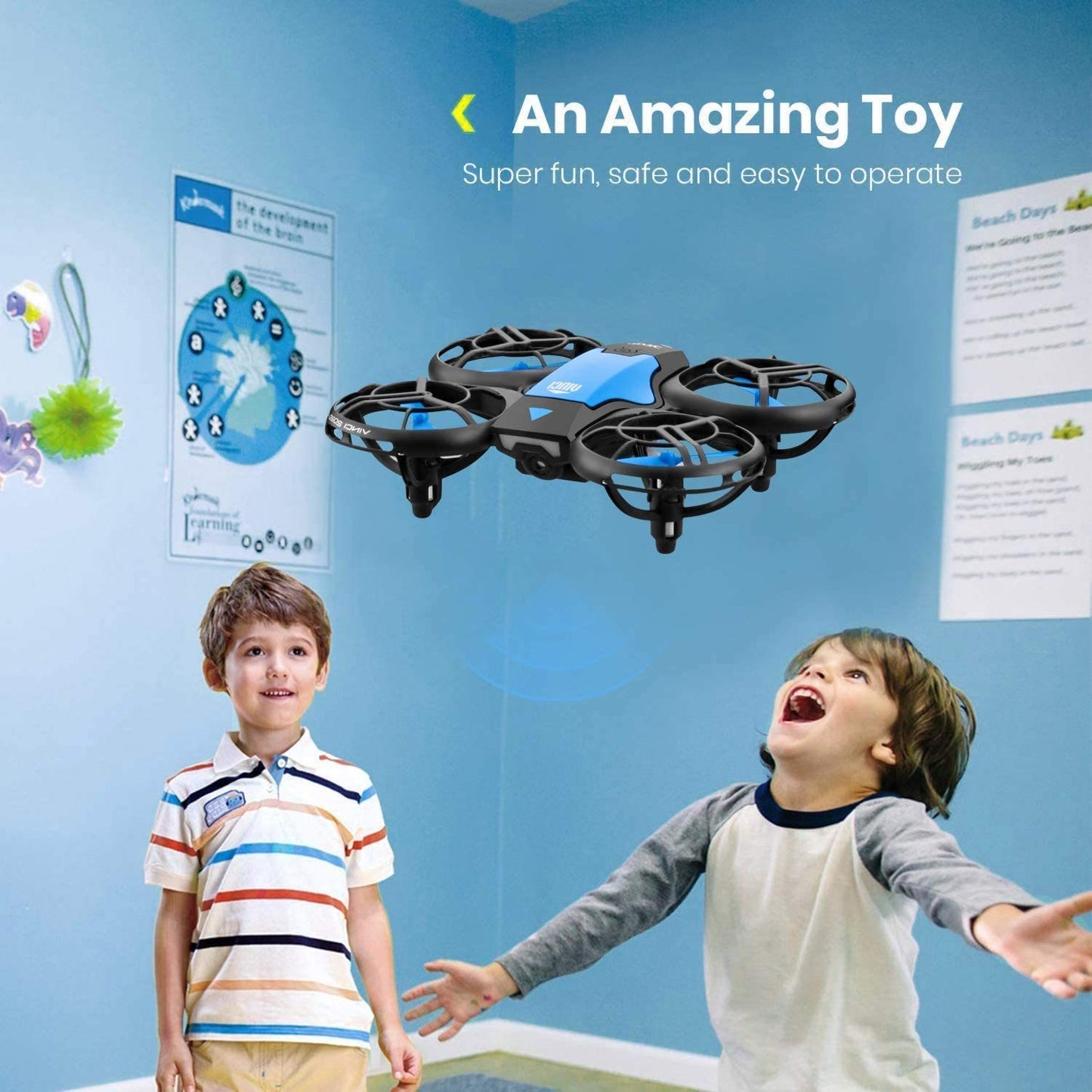 4DRC V8 Mini Drone Height Keep Foldable Quadcopter Toy Gift