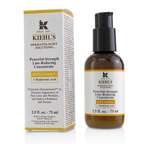 Kiehl's by Kiehl's Dermatologist Solutions Powerful-Strength Line-Reducing Concentrate (With 12.5% Vitamin C + Hyaluronic Acid) --75ml/2.5oz