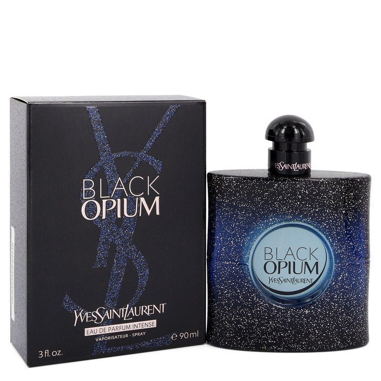 Black Opium Intense by Yves Saint Laurent Eau De Parfum Spray 3 oz
