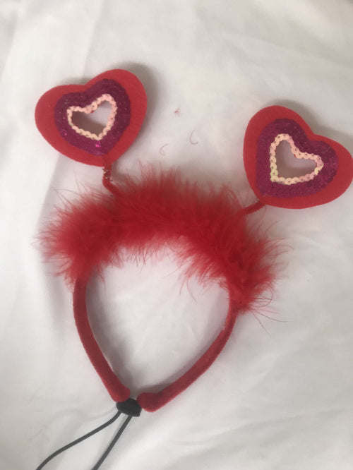 Pet Valentine's Day Headband Hair Accessory