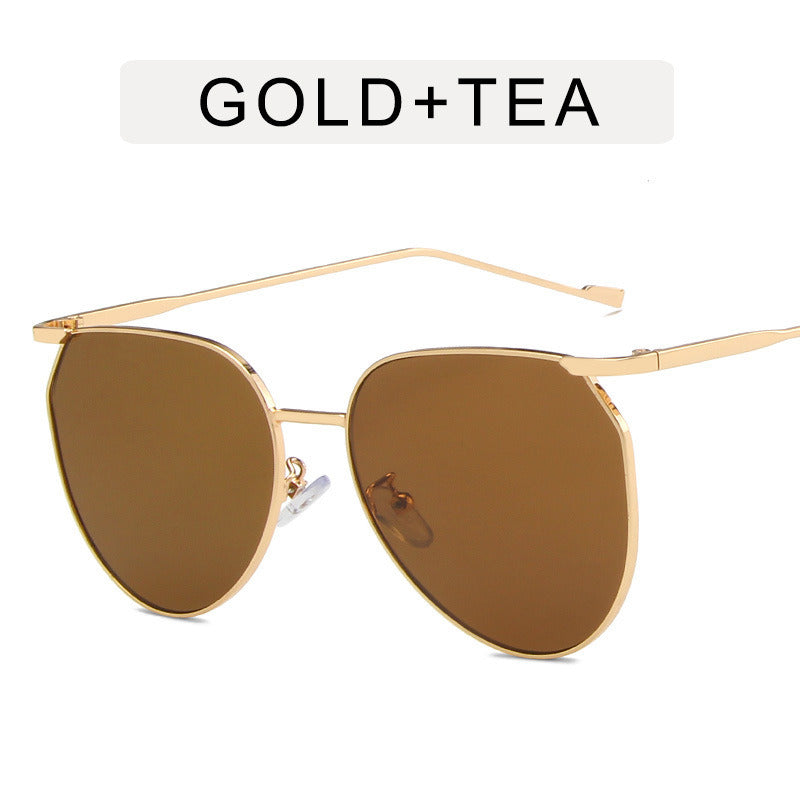 Fashion Pilot Sunglasses Women Mental Glasses Retro Sunglass Men Luxury Designer Eyewear UV400 Sun Glass Gradient Shades
