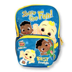 CocoMelon Share the Fun 16 Inch Backpack and Lunch Bag Set