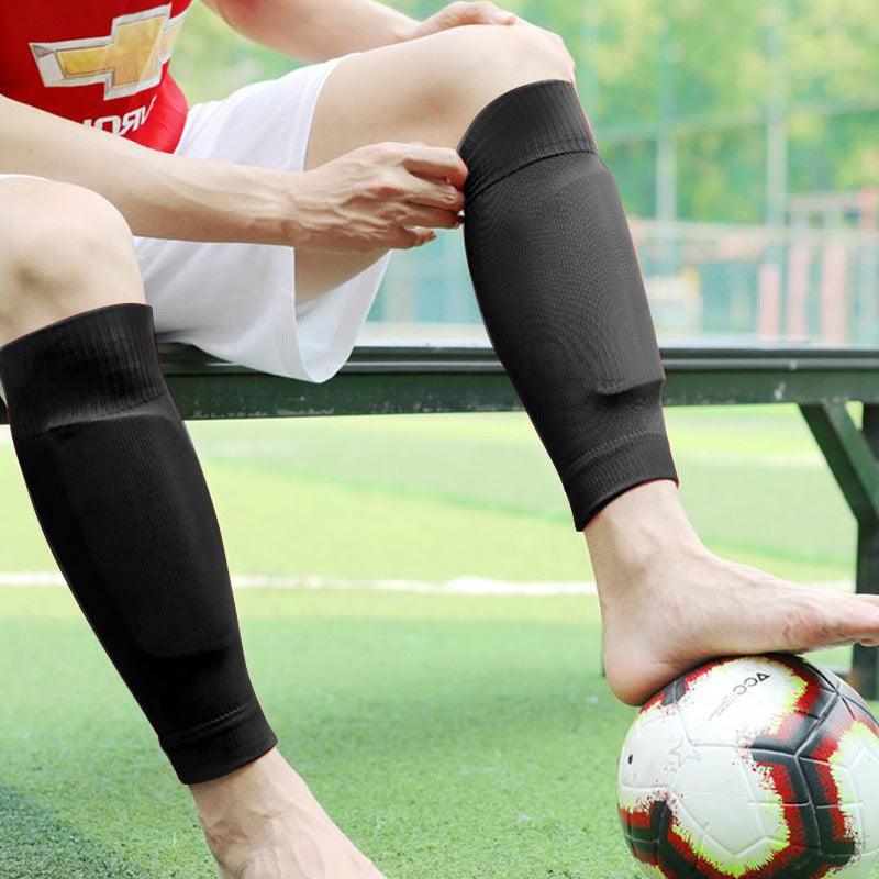 1 Pair Sports Soccer Shin Guard Pad Sleeve Sock Leg Support Football Compression Calf Sleeve For Adult Teens Children