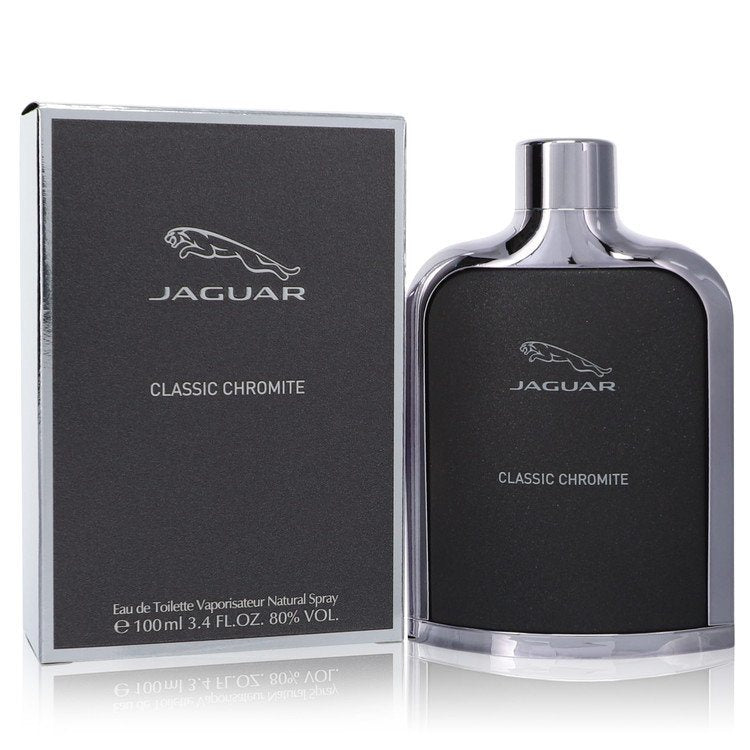 Jaguar Classic Chromite by Jaguar Eau De Toilette Spray 3.4 oz
