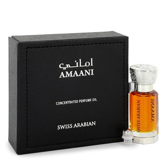 Swiss Arabian Amaani by Swiss Arabian Perfume Oil (Unisex) .40 oz