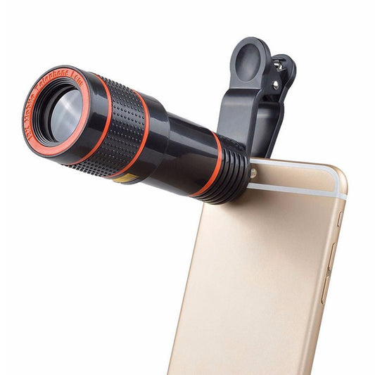 Clip HD 8X en la lente de la cámara del telescopio del zoom óptico para el teléfono celular móvil universal