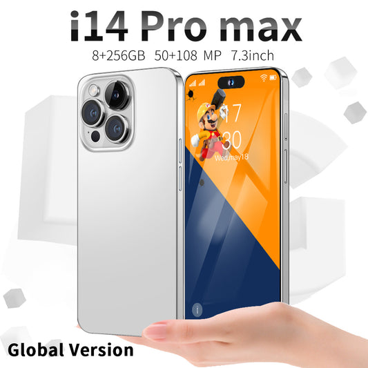 Hot Sale Brand New Smart Mobile Phone i14Pro Max Dual Nano SIM Android Version. Ready In Stock.