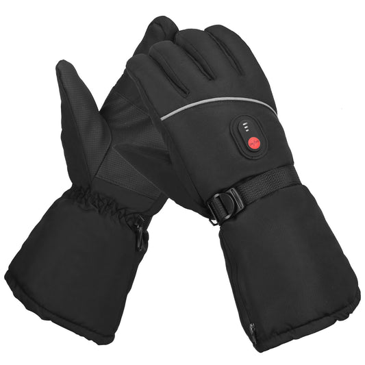 Electric Heated Gloves Battery Powered USB Touchscreen Thermal Gloves Windproof Winter Hands Warmer Unisex for Outdoor Motorcycle Cycling Skiing Skating