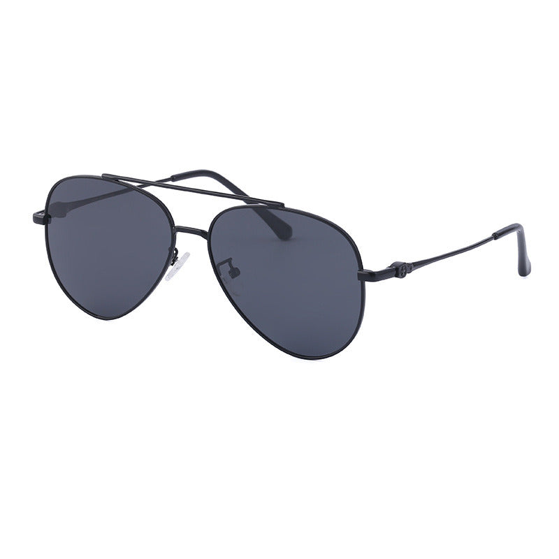 Fashion Polarized Pilot Sunglasses Men Glasses Retro Sunglass Luxury Designer Driving Eyewear UV400 Sun Glass Gradient Shades