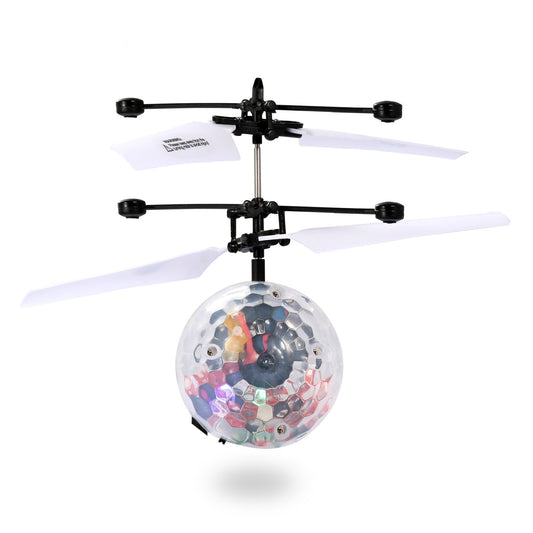 RC Flying Balls Electric Infrared Induction Drone Helicopter Ball LED Light Kids Flying Toy