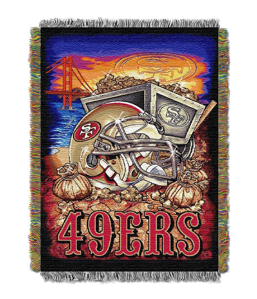 NFL 051 49ers Home Field Advantage Tapestry